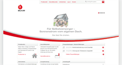 Desktop Screenshot of belkaw.de